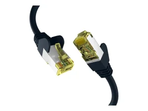 EFB Netzwerkkabel CAT6a S/FTP 20m sw