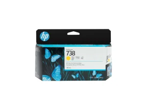 HP 738 130-ml Yellow DesignJet Ink Cartr