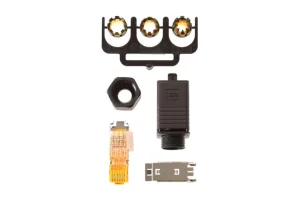 AXIS SPR CONN PUSH PULL PLUG IDC-8 IP67