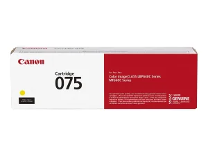 CANON Toner Cartridge 075 Y