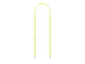 APPLE CROSSBODY STRAP NEON YELLOW