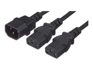 MH Stromkabel 2xC13 auf C14 1,8m