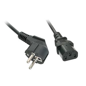 2m Netzkabel Schuko an C13