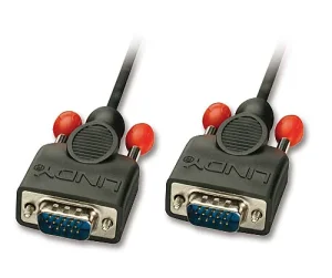 VGA-Anschlusskabel ohne Ferritkerne, 15-pol. HD Stecker/Stecker 1m