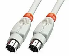 Anschlusskabel Mac Drucker 8 polig Mini-DIN Stecker/Stecker, 2m