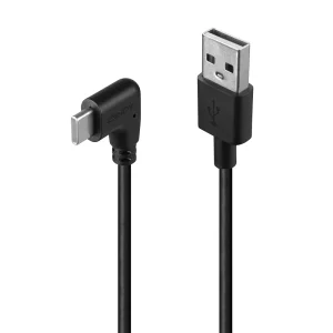 0.5m USB 2.0 Typ A an C Kabel, 90° rechtsgewinkelt