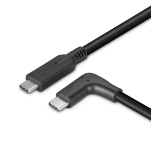 0.5m USB 3.2 Typ C Kabel, 90° gewinkelt, 10Gbit/s, 60W PD