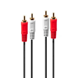 Premium Audiokabel (Cinch), Stecker/Stecker, 1m