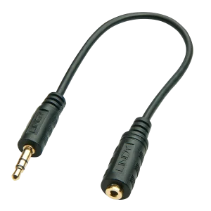 Audio-Adapter, 2.5mm Kupplung an 3.5mm Stecker