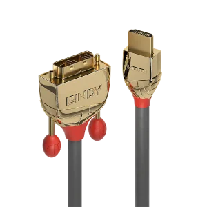 10m HDMI an DVI Kabel, Gold Line