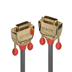 7.5m DVI-D Dual Link Kabel, Gold Line
