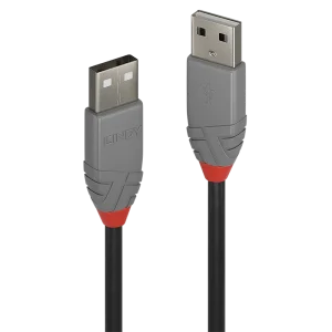 3m USB 2.0 Typ A Kabel, Anthra Line