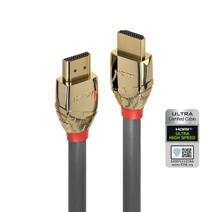 3m Ultra High Speed HDMI Kabel, Gold Line