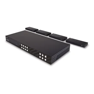 150m Cat.6 4x4 HDMI 4K60 HDBaseT Matrix Extender
