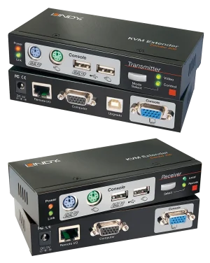 Cat.5 KVM Extender Combo 300, PS/2, USB & VGA