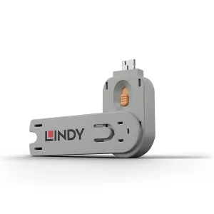 Schlüssel für USB A Port Schloss, Orange