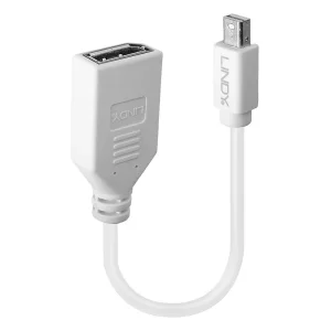 Adapterkabel Mini-DP (M)/DP (F) Kupplung, Premium geschirmt