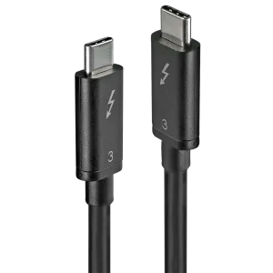 0.5m Thunderbolt 3 Kabel, 40Gbit/s, 100W PD, Passiv