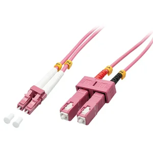LWL-Duplexkabel LC/SC OM4 1m