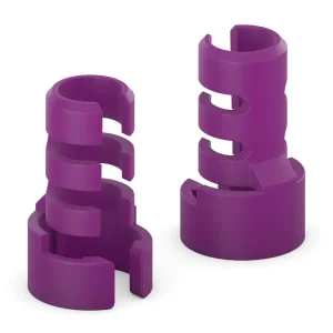 Satz mit 100 Stück – Zugentlastungen für FlexInstall-Serie – violett