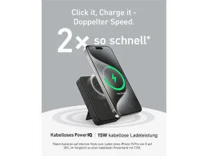 Anker Innovations 633 Magnetic Wireless PowerBank 10000mAh black