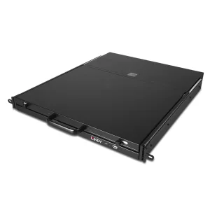 17" Full HD LCD, HDMI, DisplayPort & VGA KVM Konsole - US Layout