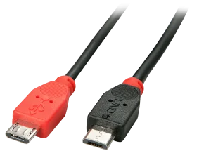 1m USB 2.0 Typ Micro-B an Micro-B OTG Kabel