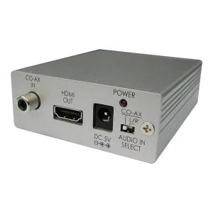 YPbPr/YCbCr + Audio to HDMI Converter