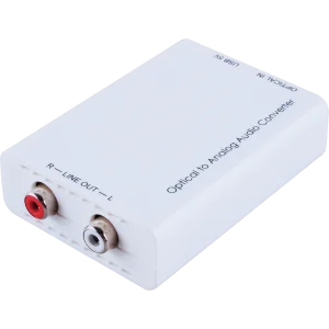 Optical to Analog Audio Converter