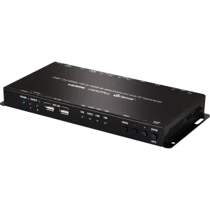 UHD+ 2x1 HDMI/DP to HDMI Bi-directional AV over IP Transceiver W/HID USB