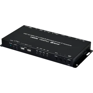 UHD+ 2x1 HDMI/DP to HDMI Bi-directional AV over IP Transceiver W/USB 2.0 HUB