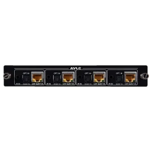 4-Port HDBT with AVLC Input Card