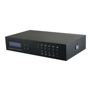 HDBaseT™ 8×8 HDMI over CAT5e/6/7 Matrix with 48V PoH and LAN Serving