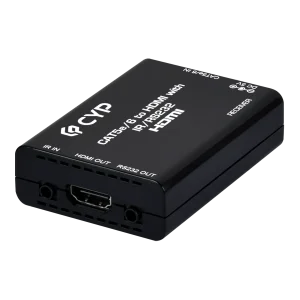 CAT5e/6 to HDMI with IR/RS232 (4K@60 420 up to 40M)