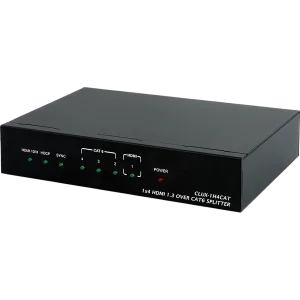 1×4 HDMI to Dual CAT6/7 Splitter
