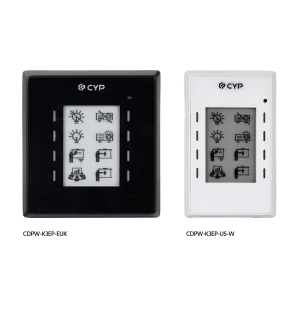 IP Keypad with E-Paper Display and Touch Buttons
