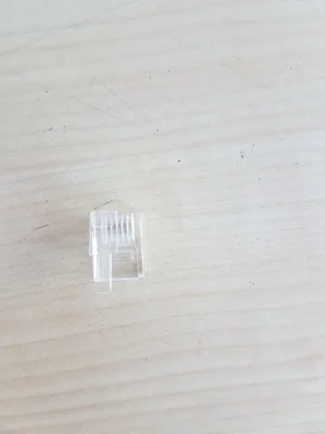 Kabel TK RJ12-Stecker, 6P6C,100-Pack, für Flachkabel, DEC-Ausführung(Rastung links!)