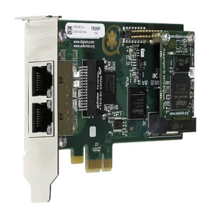 Sangoma Two (2) span digital T1/E1/J1/PRI PCI-Express x1 card