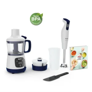 Tefal HB55W Yummy Gourmet Blender and Stand Mixer  blue/white
