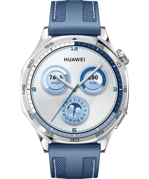 Huawei Vili-B19W Watch GT5 stainless steel Smartwatch 46mm blue woven