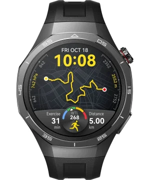 Huawei Vili-B29F Watch GT5 Pro titanium Smartwatch 46mm black flouroelastomer