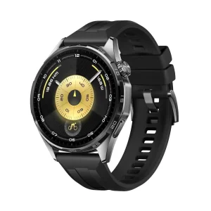 Huawei Konsu-B19F Watch GT6 stainless steel Smartwatch 41mm black fluorelastomer