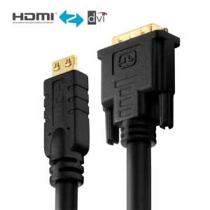 Zertifiziertes 2K HDMI / DVI Kabel - schwarz, 7.50m