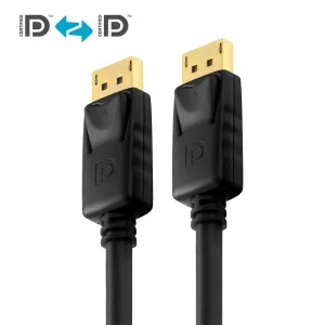 Zertifiziertes 4K DisplayPort-Kabel - schwarz, 7.50m