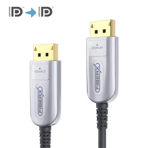 8K DisplayPort AOC Glasfaserkabel - 15.00m