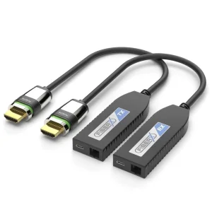 4K Premium High Speed HDMI Multi Mode Fiber Optic Extender Set, ULS™