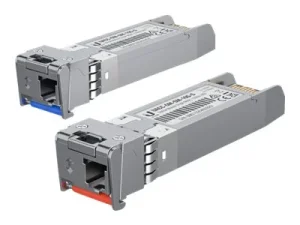 Ubiquiti SFP+ UACC-OM-SM-10G-S-2 Single-Mode Fiber LC-Simplex (2er-Pack) UF-SM-10G-S: SFP+, 10 Gbps