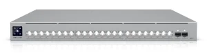 Ubiquiti Switch UniFi 8x2.5G RJ45/16x10G RJ45/2xSFP28 Managed PoE++ 720W 19" Rack-Mountable, 1,3" Touchscreen