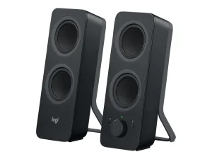 Logitech Speaker Z207 2.0 Bluetooth black BT 2x 5W, ca. 20m Reichweite (Sichtlinie)