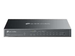 TP-LINK Switch Omada ES210GP 10xGBit 8xPoE+ Managed